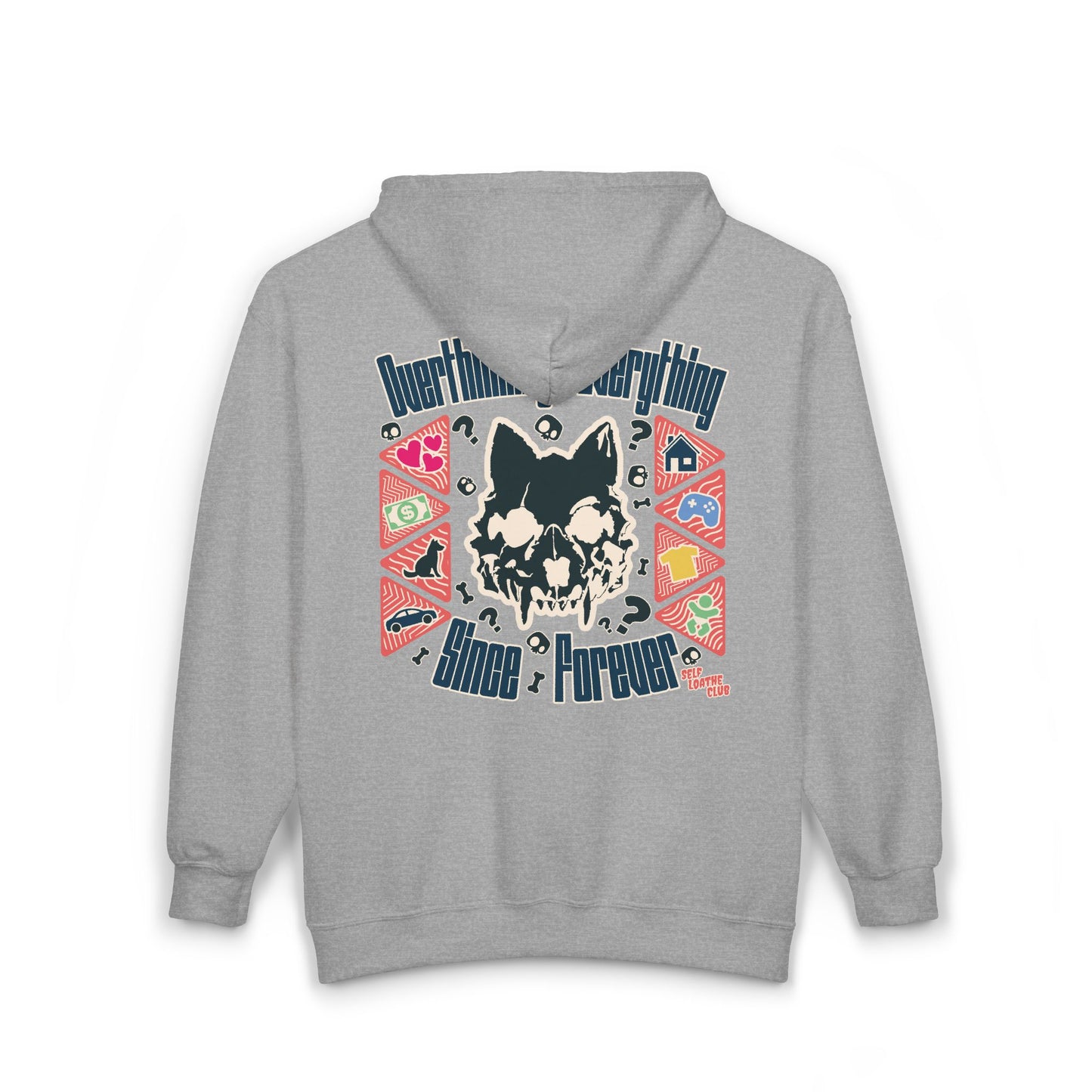Overthinking Everything Since Forever - Zip Up Hoodie