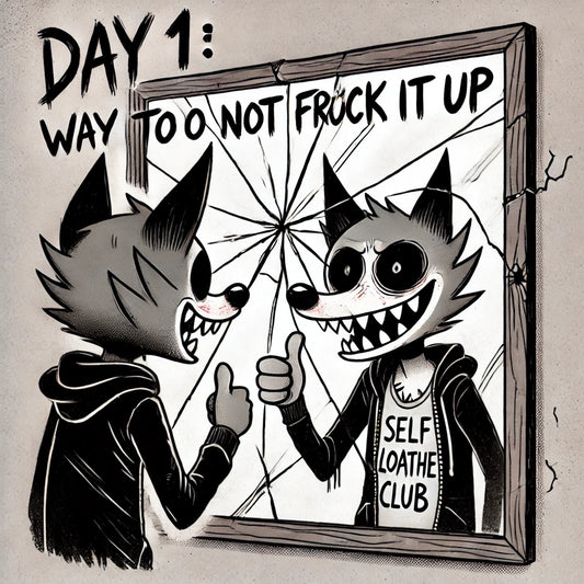 Day 1 – Talking to Myself in the Mirror