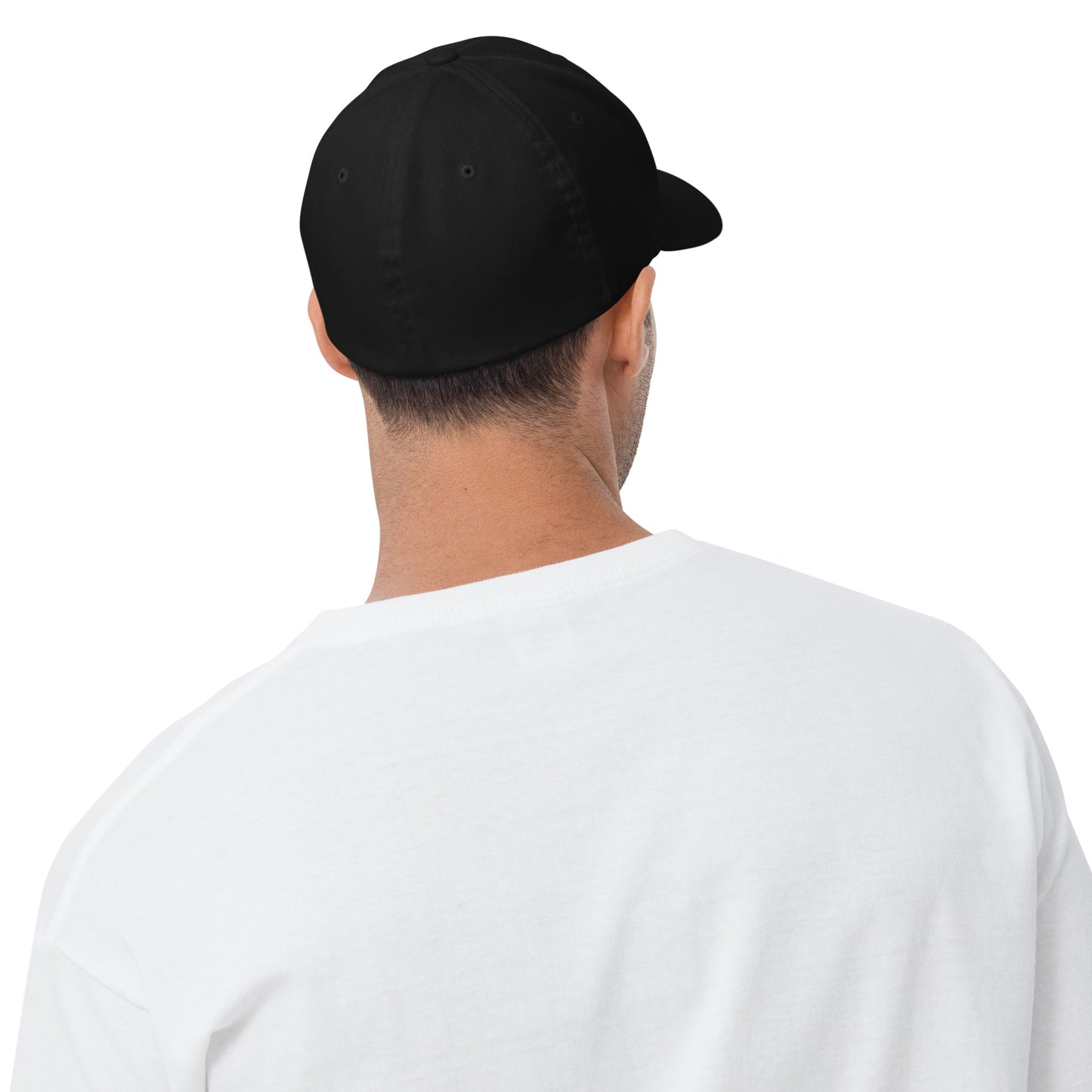 The Classic Structured Twill Cap on Black