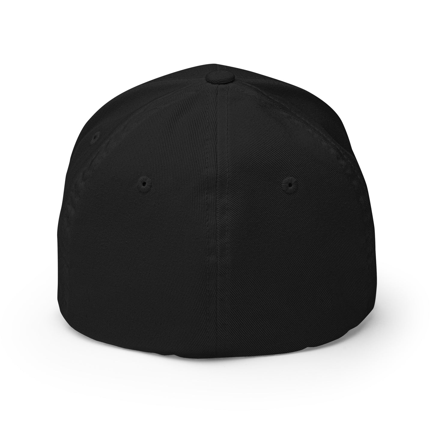 The Classic Structured Twill Cap on Black