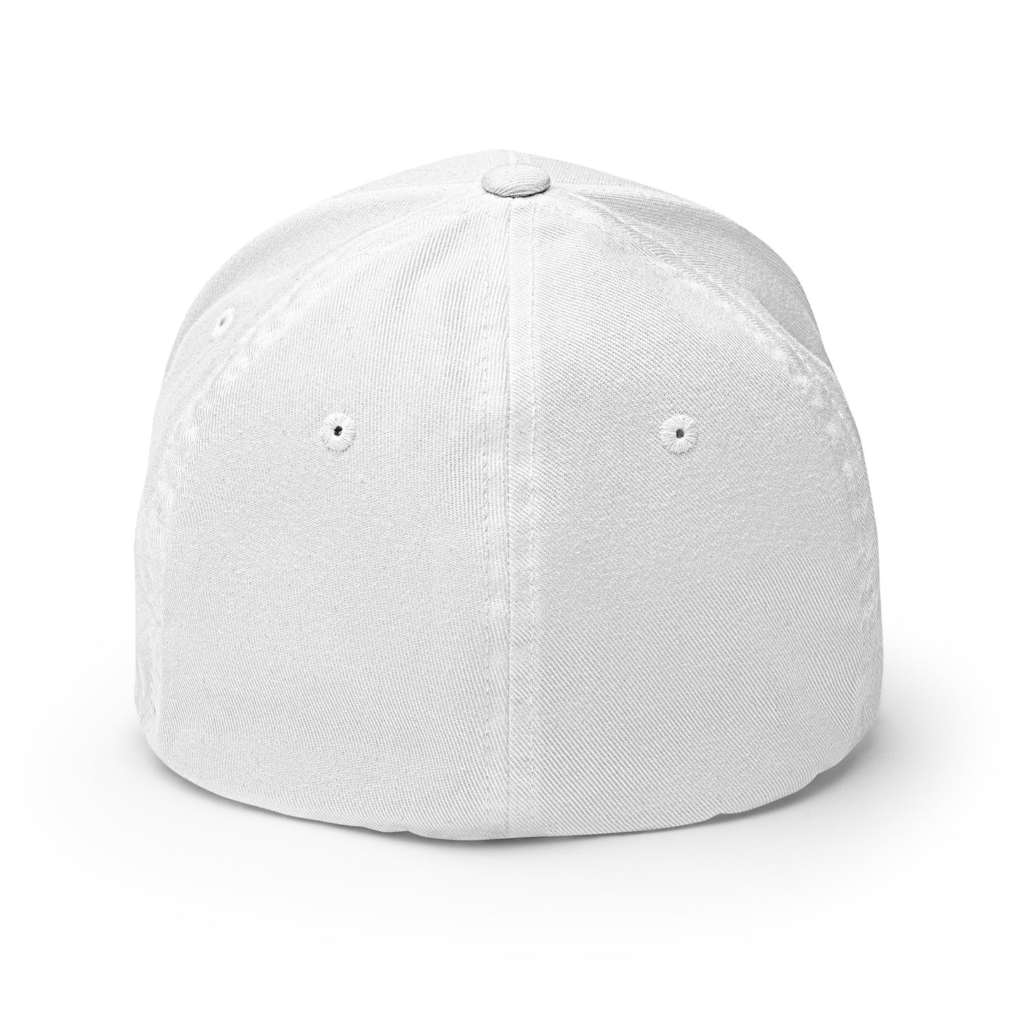 The Classic Structured Twill Cap on White