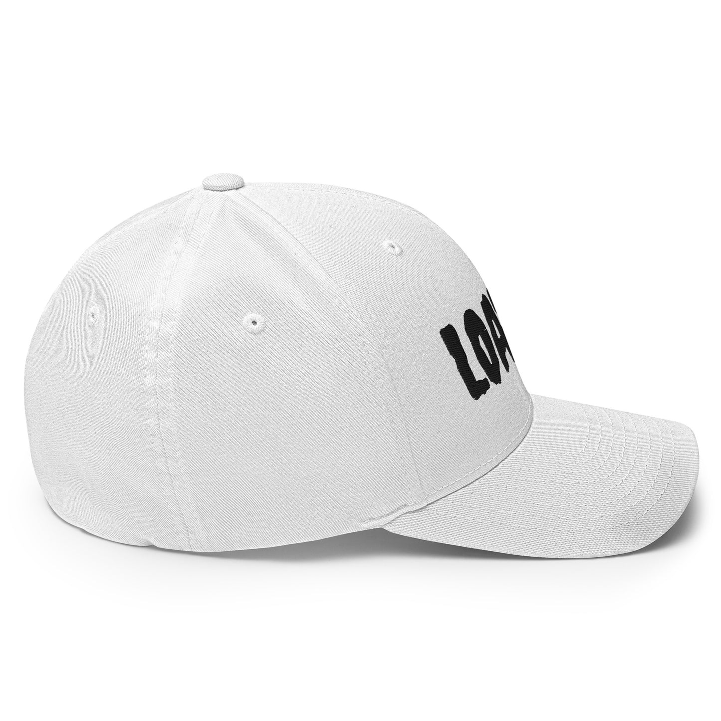 The Classic Structured Twill Cap on White