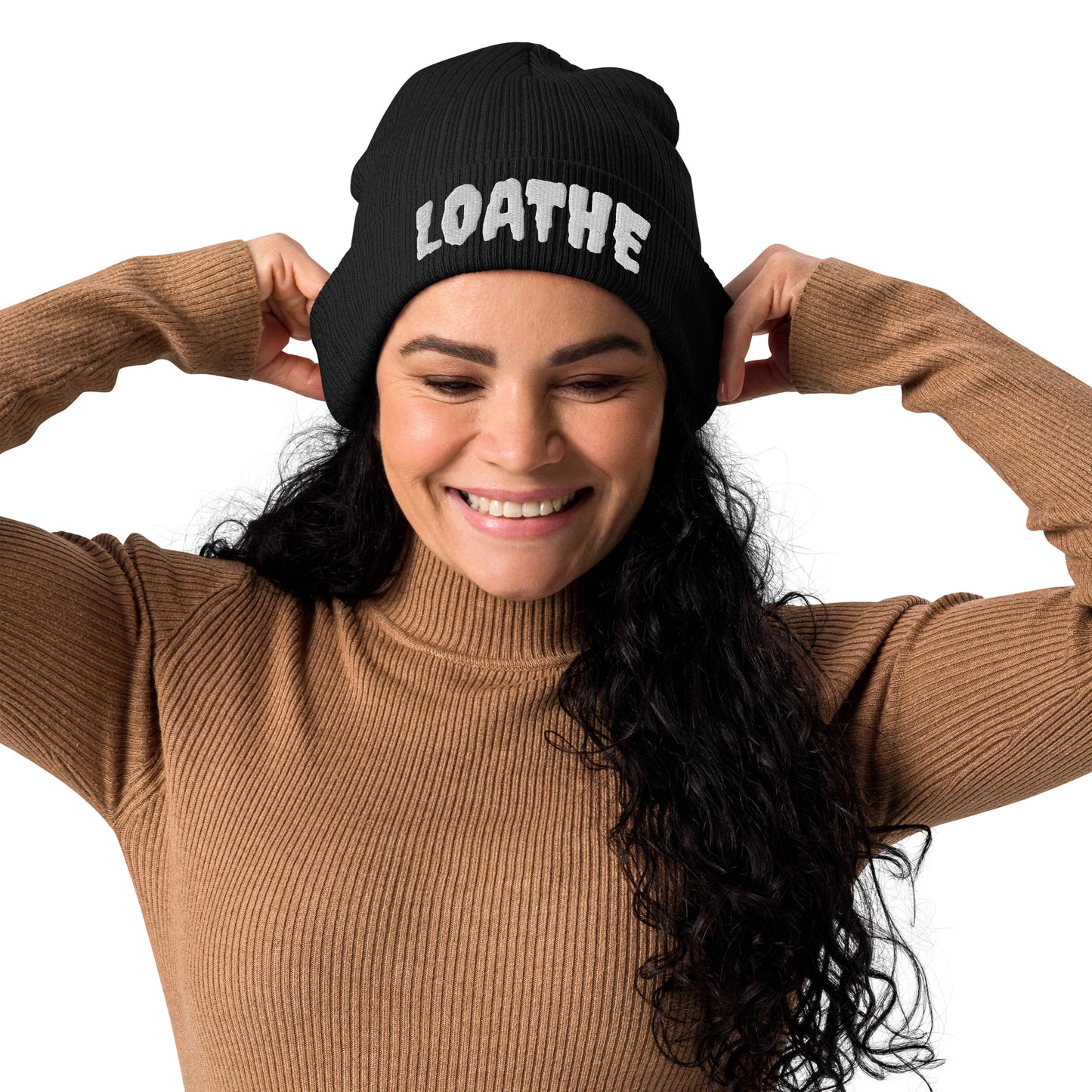 The Classic Organic Ribbed Beanie